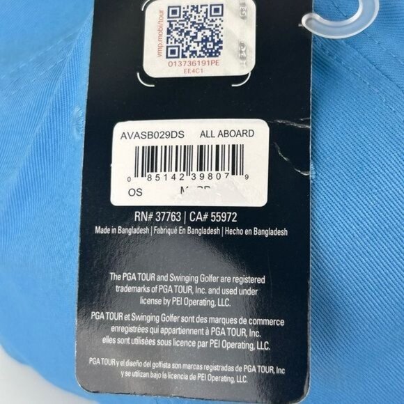 PGA Tour Golf Light Blue Hat, New with Tags - Picture 7 of 16